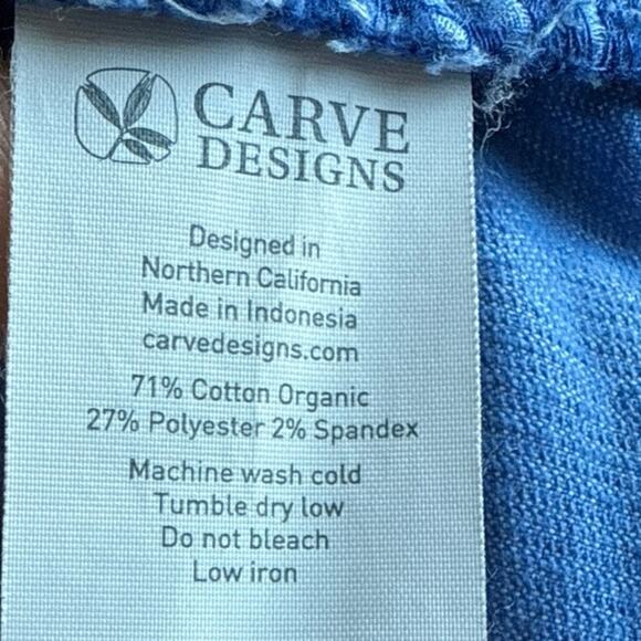 Carve Designs Blue Women's Shorts - Picture 8 of 8